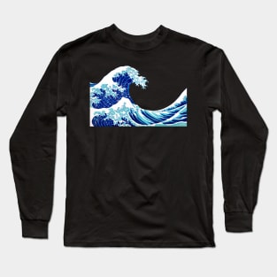 The Great Wave By Katsushika Hokusai. Long Sleeve T-Shirt